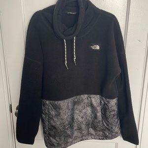 The north face cowl neck pullover.